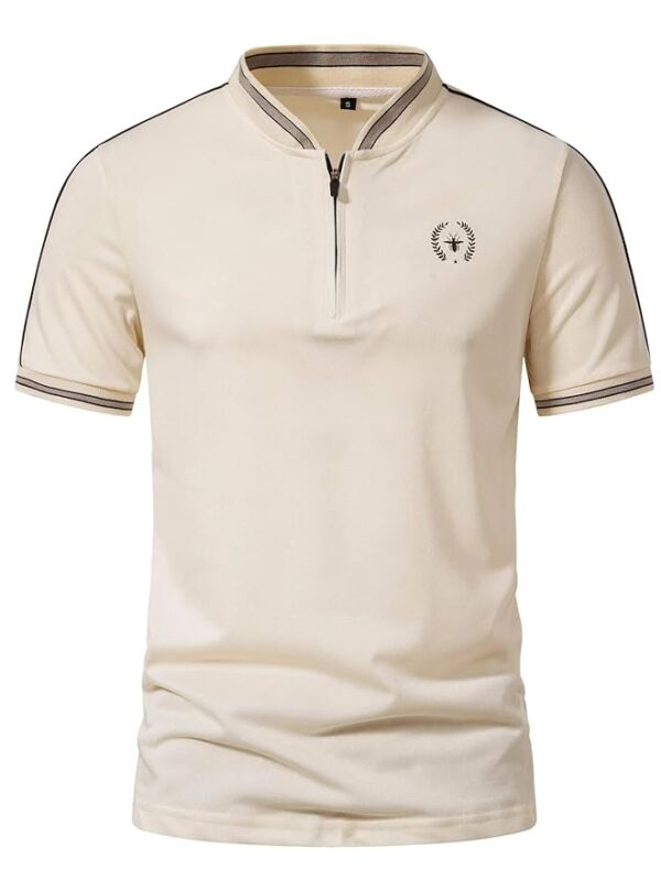 Lymio Men Regular Fit T-Shirt | Polo T Shirt | - Image 3