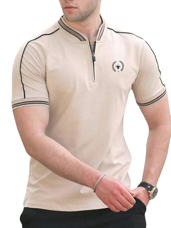 Lymio Men Regular Fit T-Shirt | Polo T Shirt |