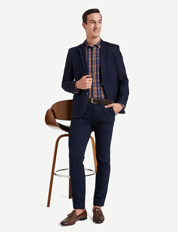 Amazon Brand - Symbol Men's Regular Fit Mid Rise Pants - Image 3