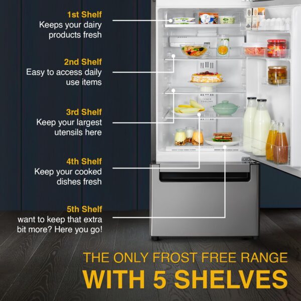 Whirlpool 300 L Frost-Free Triple-Door - Image 2