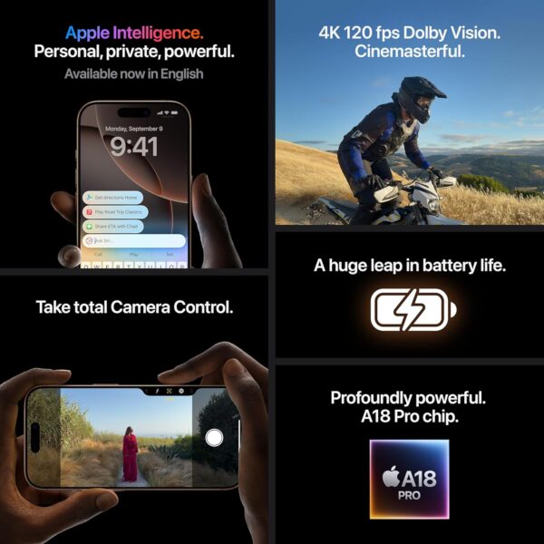 iPhone 16 Pro Max 256 GB: 5G Mobile Phone - Image 4