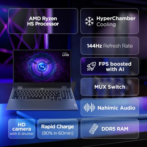 Lenovo Smartchoice LOQ AMD Ryzen - Image 2